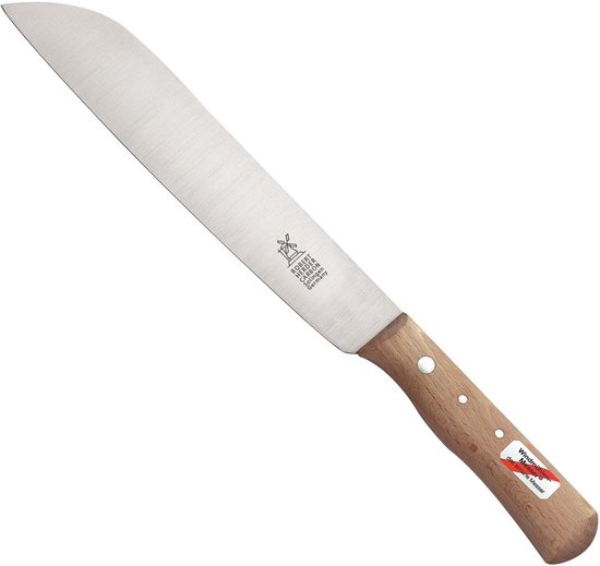 Robert Herder Boscher Koolmes - Oogstmes - Carbonstaal - Lemmet 208 mm - Heft Beukenhout van Robert Herder