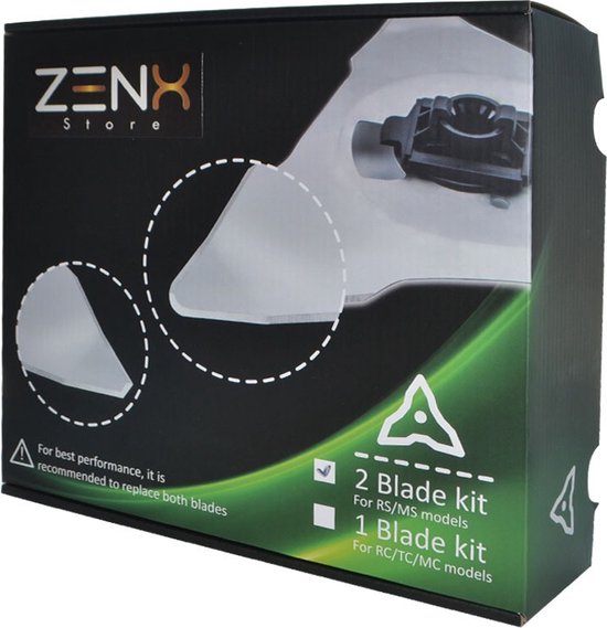 Robomow - 2 X reservemessen- DUO PACK voor beste resultaat- geschikt voor de Robomow modellen RC, RS, MC , MS, TC, TS en City MC bij ZENXSTORE van Robomow