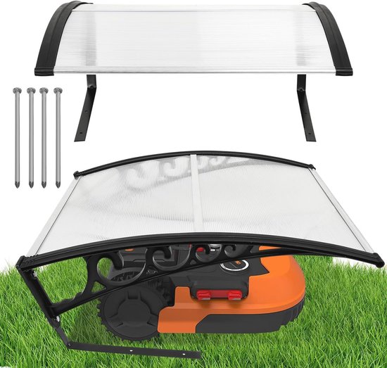 Robotic Lawnmower Garage - UV Resistant Awning for Lawn Mowers - Weatherproof & Durable van Merkloos	