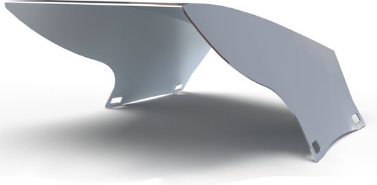 Robotmaaier garage design aluminium van VONROC