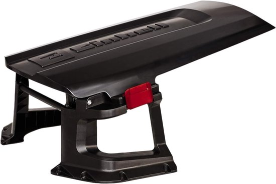 Robotmaaier Garage – Universele Beschermkap voor Robotmaaier – Opvouwbaar & Weerbestendig – Bescherming tegen Regen, Zon & Vocht – Aluminium – 79 x 52,8 x 16,5 cm – Zwart/Rood van Merkloos	