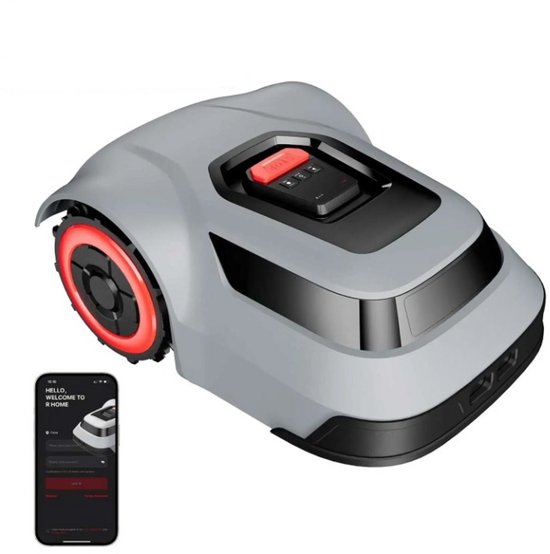 Robotmaaier – Grasmaaier – Automatische Maaier – Robot Grasmaaier – Tuinmaaier – App Bedienbaar – Klimvermogen 45% van Merkloos	