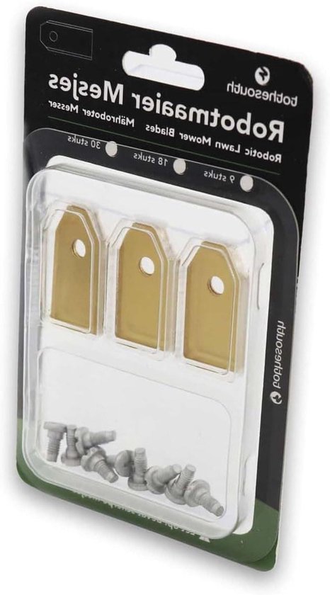 Robotmaaier Mesjes - Maaiermes Set - Gazon Onderhoud - Titanium Coating - 90 stuks - Titanium