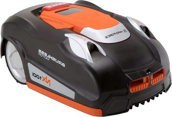 Robotmaaier – Zelfrijdende Grasmaaier – Automatische Mower – Gazon Robot – Tuinmaaier – Voor Tuinen tot 1000 m² – iRadar Ultrasone Sensor – Multi-zone Programmatuur van Merkloos	