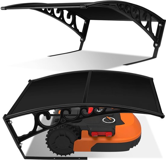 Robotmaaiergarage garage voor robotmaaier Grasmaaier Garage Robotmaaier Robotmaaier Dak Schuur Regenbescherming Overkapping van Merkloos	