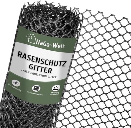 Robuust Gazonbeschermingsrooster 1,3 m x 5 m - Perfect voor Parkeerplaatsen en Tuinen van Merkloos	