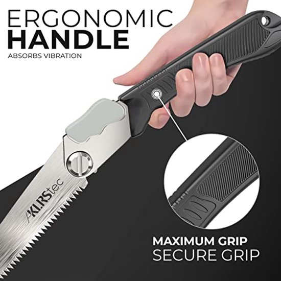 Robuuste Vouwzaag - Professionele Takkenzaag van Roestvrij Koolstofstaal van Merkloos	