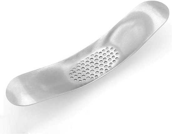 Rocker Heavy Duty Stainless Steel Easy Clean Garlic Press van Merkloos	