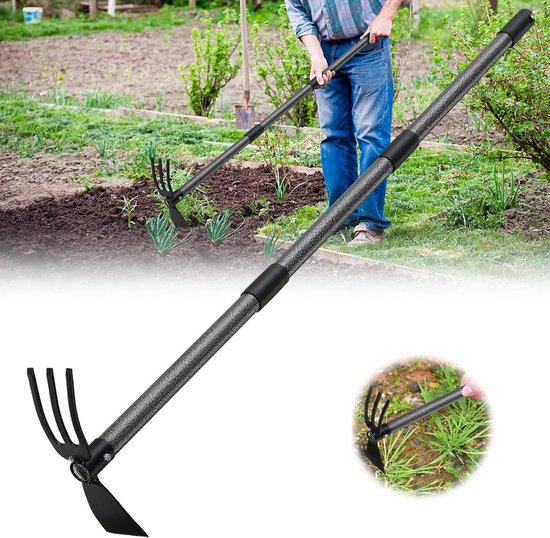 Roestvrije Tuin Schoffel met Lange Steel voor Onkruid Verwijderen van Merkloos	