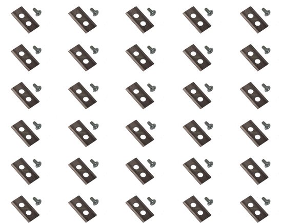 Roestvrijstalen mes van 30 x 3,6 cm voor de robotmaaier Kress Mission KR120E, KR121E, KR122E, KR123E en KR133E