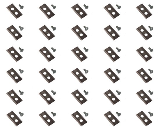 Roestvrijstalen mes van 30 x 3,6 cm voor de robotmaaier LawnMaster VBRM20D