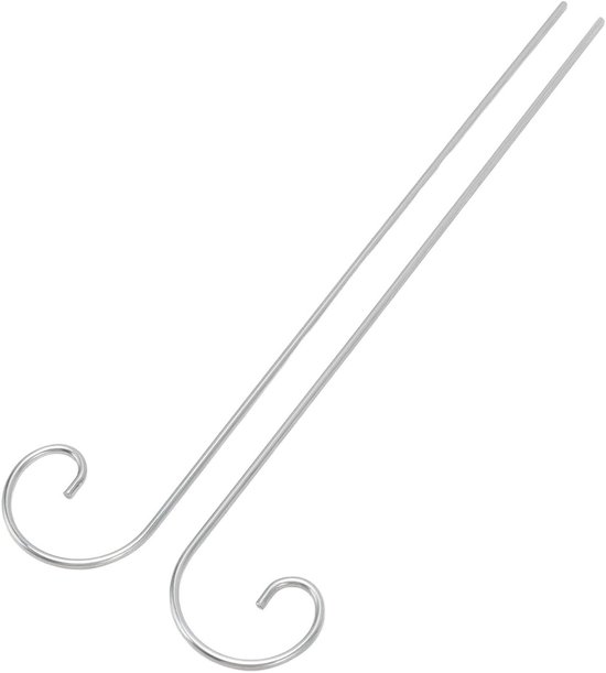Roestvrijstalen Plantlabelhaken - Set van 30 - 7,87 Inch - Tuinmarkeringen Stake Plantbord Bonsai - Organiseren - Planten Genieten