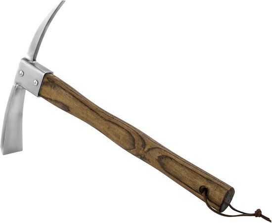 Roestvrijstalen Plukbijl - Mattock voor Gemakkelijk Graven en Onkruid Verwijderen van Merkloos	