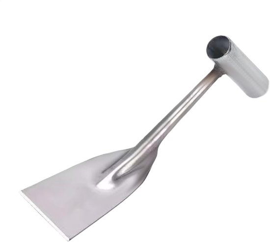 Roestvrijstalen tuinschep, roestvrijstalen multifunctionele schoppen - draagbaar onkruidgereedschap met handvat, lichtgewicht tuinaccessoires voor verplanten van TAMO طرق