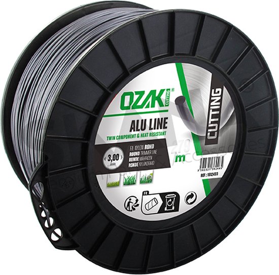 Rol ALU LINE nylondraad OZAKI - Lengte: 169 m, Ø: 3,00mm van Ozaki