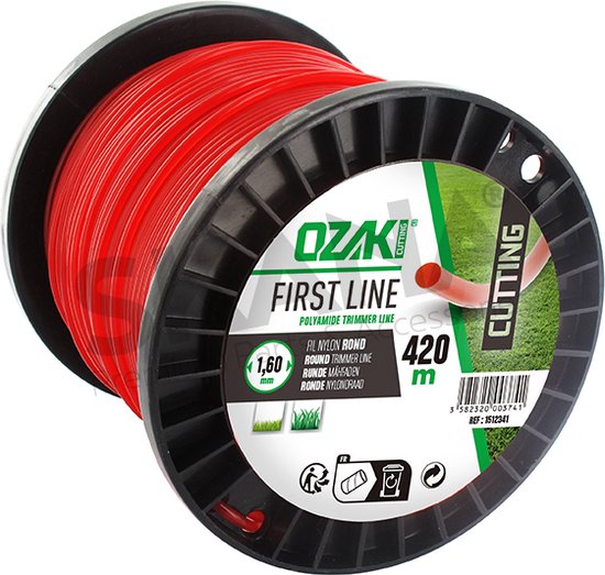 Rol ronde nylondraad OZAKI - Lengte: 420 m, Ø: 1,60mm van Ozaki