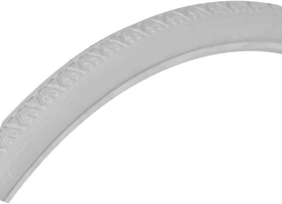 Rolstoelband Massief - Polyurethaan Band - Rolstoel Vervanging - Lekbestendig Snel - 24x1 3/8 inch - Grijs