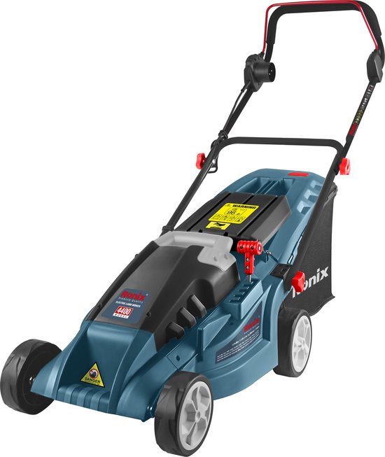 RONIX 1600W Elektrische Grasmaaier – 380mm Maaibreedte – 50L Opvangbak van RONIX