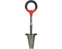 Root Slayer, Mini tuinschep met V-vormig blad – Multifunctionele tuinschop met zaag en mes – Compacte Spade – Tuingereedschap – Schop & wortelzaag voor tuinieren - Tuinschepje van Radius Garden
