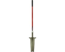 Root Slayer, XL Drainage tuinschep met lang blad – Multifunctionele tuinschop met zaag en mes – Extra lange Spade – Tuingereedschap – Schop & wortelzaag voor tuinieren - Boomwortelspade van Merkloos	