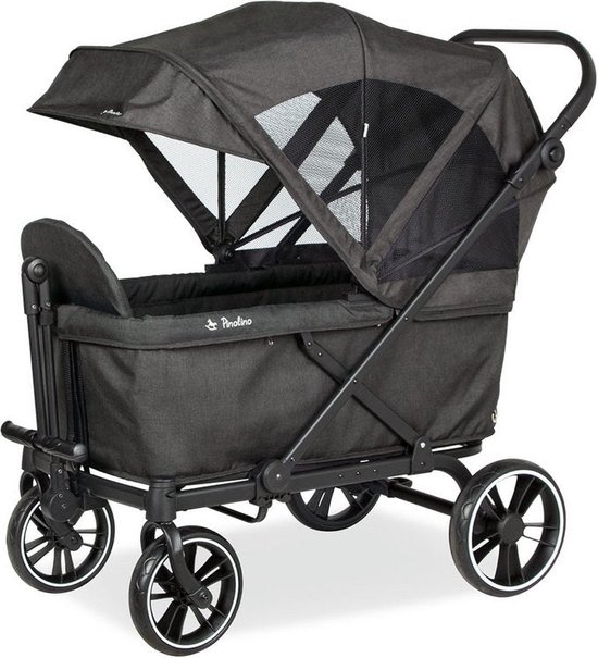 Rootz Cruiser Opvouwbare handkar - Utility Wagon - Opvouwbare kar - UV-bescherming zonnedak - 116 cm x 64 cm x 64 cm van Rootz