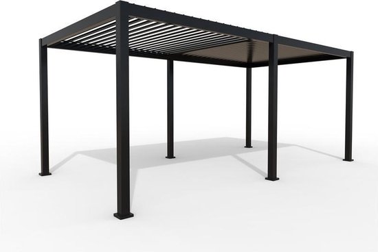 Rota Gazebo MR grey 360x360x250cm van Central Park