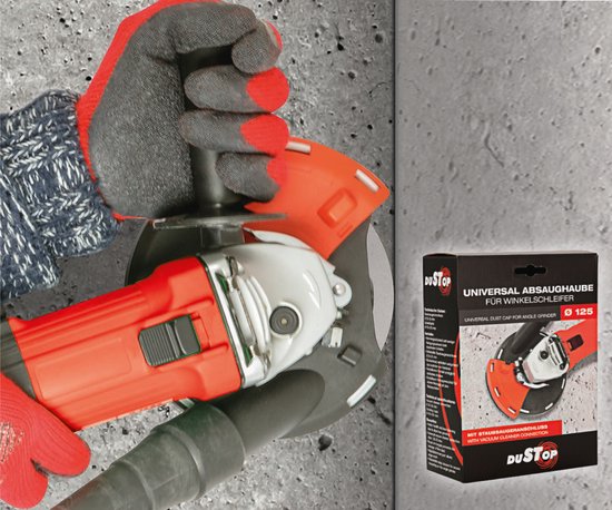 Rotec DUSTOP univ. afzuigkap voor komschijven ø115 en ø125 van Rotec