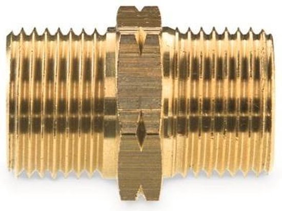 Rothenberger Dubbele nippel R3/8L x R3/8L