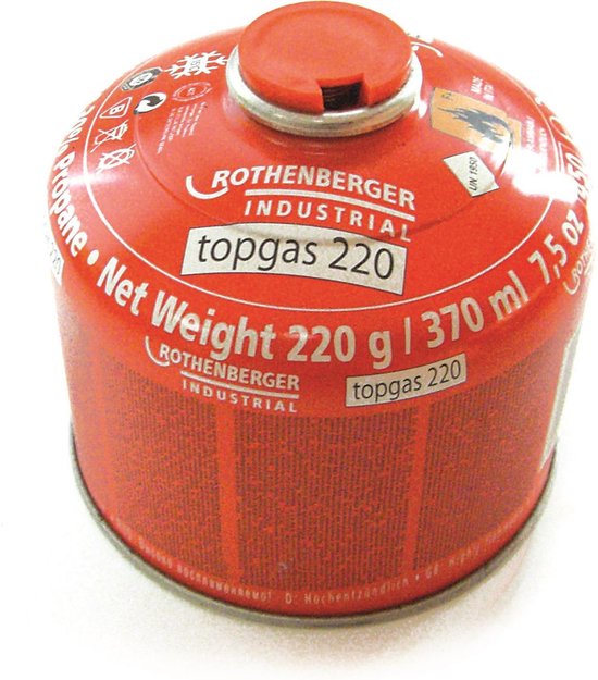 Rothenberger Gasfles / Camping Gas - 370ml van Rothenberger