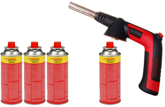 ROTHENBERGER Industriële RS 220 toortsbevestiging incl. 4 x RoBut... van Rothenberger
