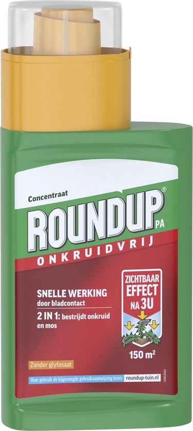 ROUNDUP Onkruidvrij concentraat 270ml van Merkloos	