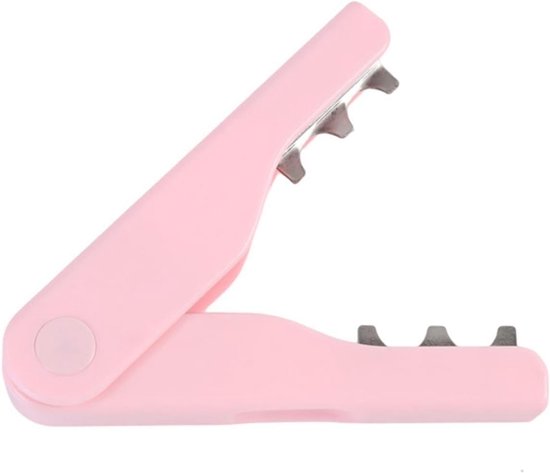 Roze Bypass Tuinschaar met Doornstripper - Scherpe Snoeischaar voor Snoeien en Onderhoud van Merkloos	