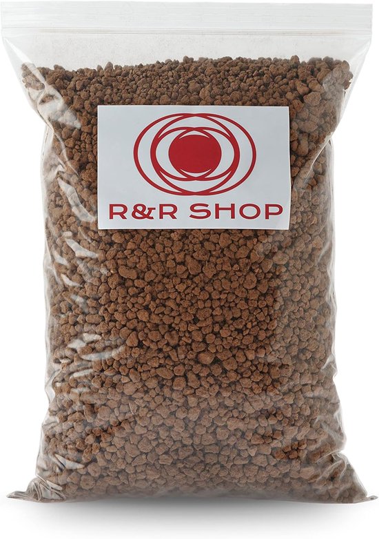 R&R SHOP Hard quality Japanese Akadama for the cultivation of bonsai, with grain size of 2-5 mm (1L) - ShopVlot