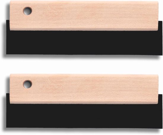 Rubberen Troffels - Voegenrubber - Tegels Afwerken - Ergonomisch Houten Handvat - 200 mm - Niet gespecificeerd