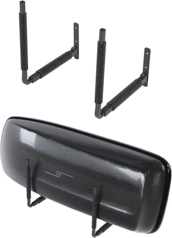 Ruimtebesparende Dakkoffer Houder voor Tuingereedschap en Sporttoestellen - Verstelbare 33 tot 57 cm van Merkloos	