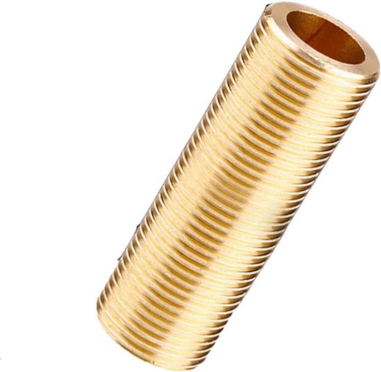 Running Vogueing Tool Buis 1/2" 6mm Schroefdraad - Messing Sanitair Fitting voor Outdoor of Marine Toepassingen - 1 Stk van Merkloos	