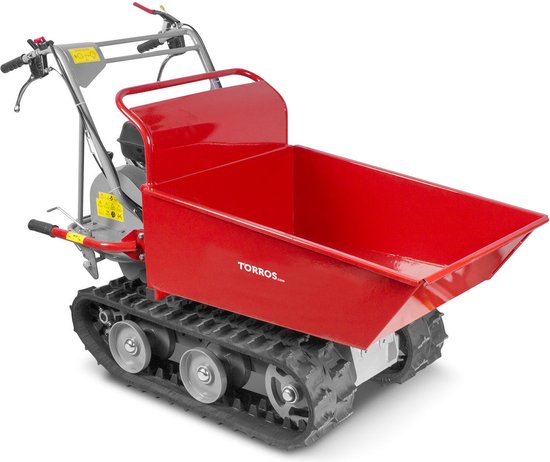 Rupsdumper manuele kipbak 300kg 6,5pk 3+1R snelheden Torros MRD300 van Merkloos	