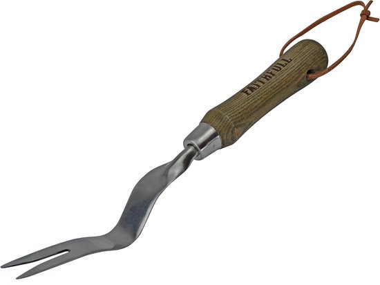 RVS Wormensteker met Essen Houten Steel - Sterk & Roestvrij Tuingereedschap van rvs