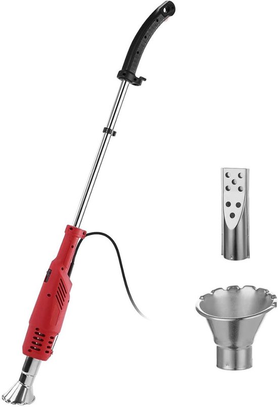 RWB® Onkruidbrander Electrisch - Onkruidbrander - Electrische Onkruidbrander - 650 Graden - Rood van RWB