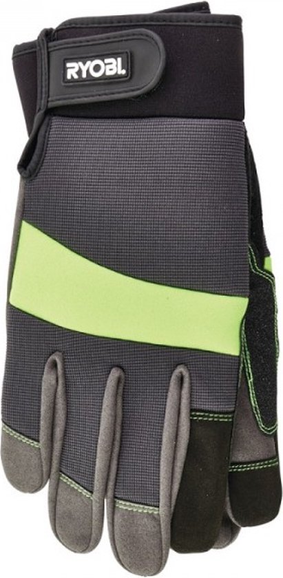 RYOBI Handschoenen RAC811L, maat L/XL, waterdicht, voor tuin- en bouwwerkzaamheden van Merkloos	