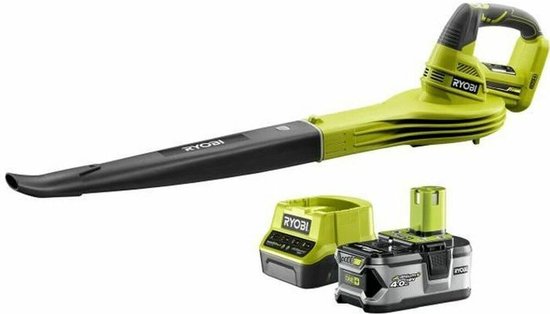 Ryobi RBL1820S40F 18V Li-Ion accu bladblazer set (incl. 1x 4,0Ah accu) - 245km/h van RYOBI