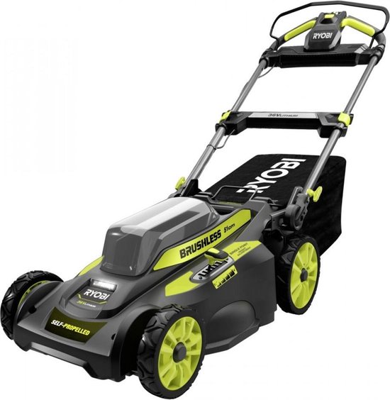 Ryobi ry36lmx51a-160 36 v accu grasmaaier brushless van Merkloos	