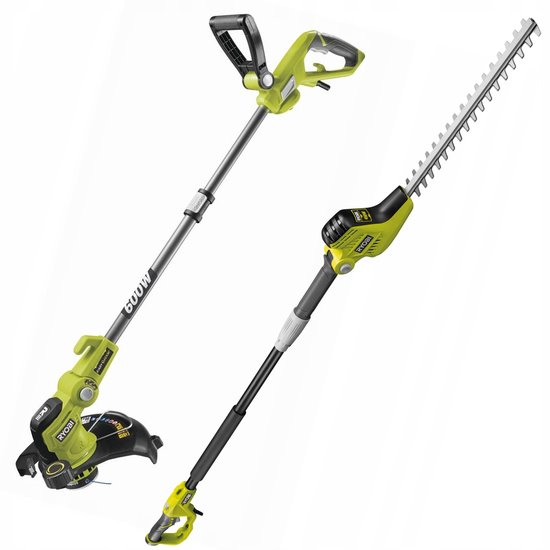 Ryobi Snoeien Set: Heggenschaar 450W & Grastrimmer 600W