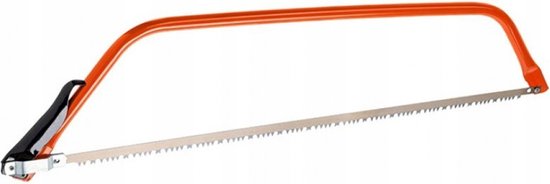 Sasemy® - Beugelzaag 760 mm. - Boomzaag - Takkenzaag - Tuin Handzaag - 76 cm zaagblad - Dubbel Gekarteld - Handvat - Snoeizaag - Boomzaag - Houtzaag - Handzaag - Tuinieren van Sasemy