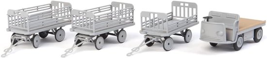 Scenemaster 949-4141 Baggage Tractor & Trailers Kit