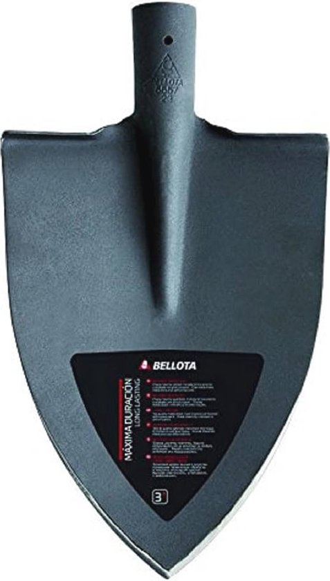 Schep met Punt 300 x 220 mm - Duurzaam en Slijtvast van SOLID