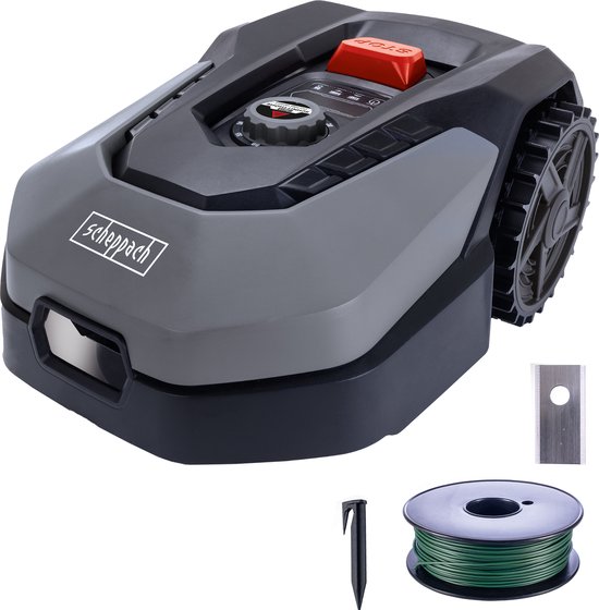 Scheppach 600m2 Connected Robot Grasmaaier - RoboCut XL600 - Laadstation - Tot 600 m² - Regensensor van Scheppach