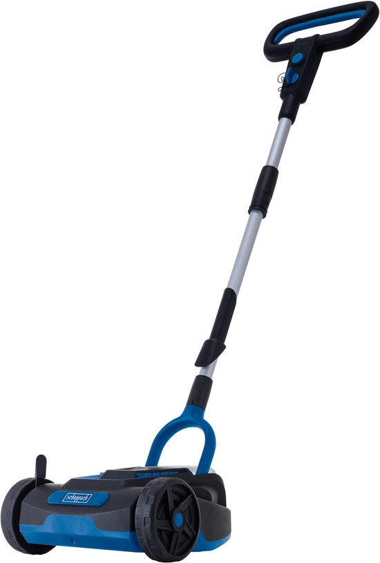 Scheppach Accu Grasmaaier BC-MP220-X - Mulchfunctie - 21,5cm maaibreedte - Drie instelbare maaihoogtes van 30-50 mm - compact formaat voor kleinere gazons tot 120m² - Excl. accu & lader van Merkloos	