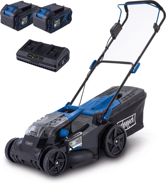 Scheppach Accu Grasmaaierset BC-MP430-X - 2x20V van Scheppach