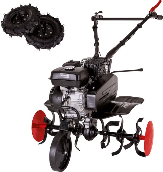 Scheppach Benzine Tuinfrees MTP750 - 212cc / 5.7pk - Grondfrees met 750mm werkbreedte en 31cm freesdiepte - 24 messen